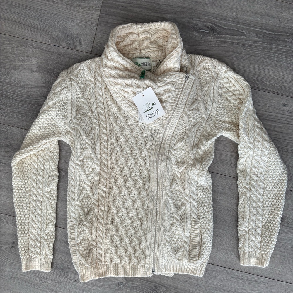 Irish knit sweater